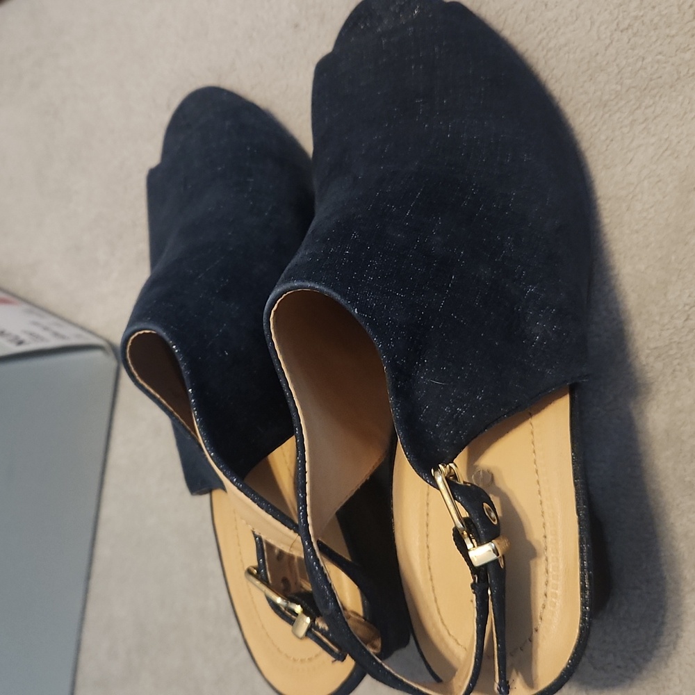 Nurture Deni Blue Wedges